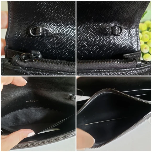 **SOLD** Authentic Pre-owned Yves Saint Laurent Envelope Cassandre - Picture 11 of 16